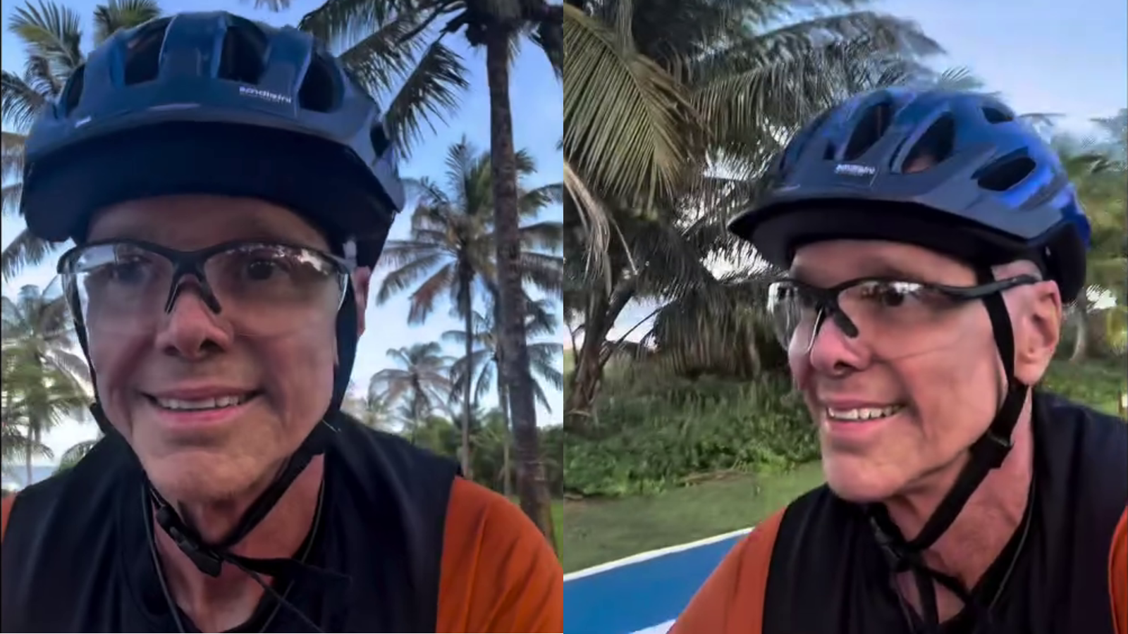 Em tratamento de câncer, Netinho celebra volta aos exercícios