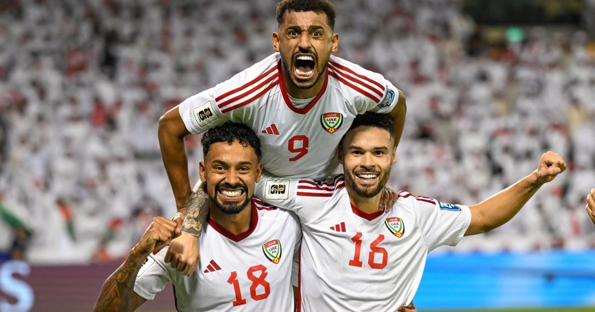 Emirados Árabes ficam perto da Copa de 2026 após gols brasileiros