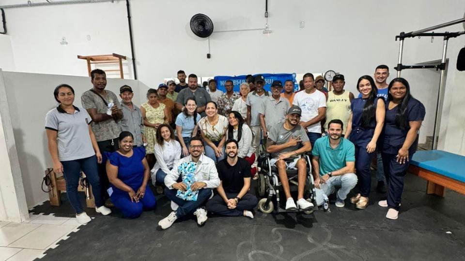 Saúde do homem: Conscientização e prevenção marcam ação especial de “Novembro Azul” na Clínica Municipal de Fisioterapia de Itabatã