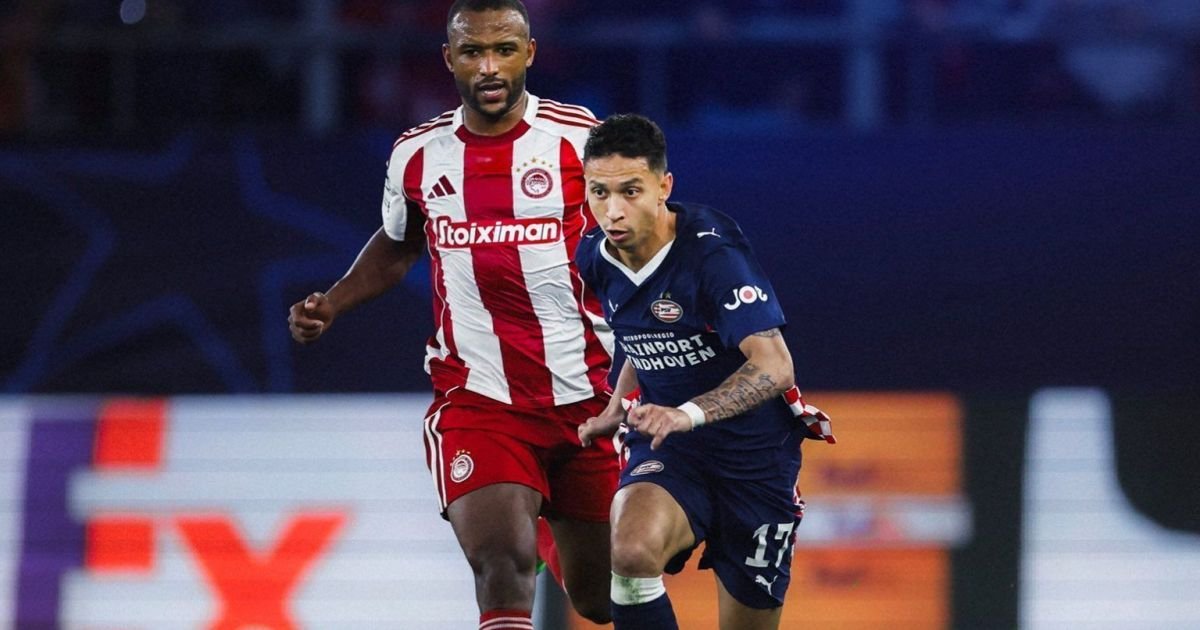 PSV marca nos acréscimos, e empata com o Olympiacos pela Champions