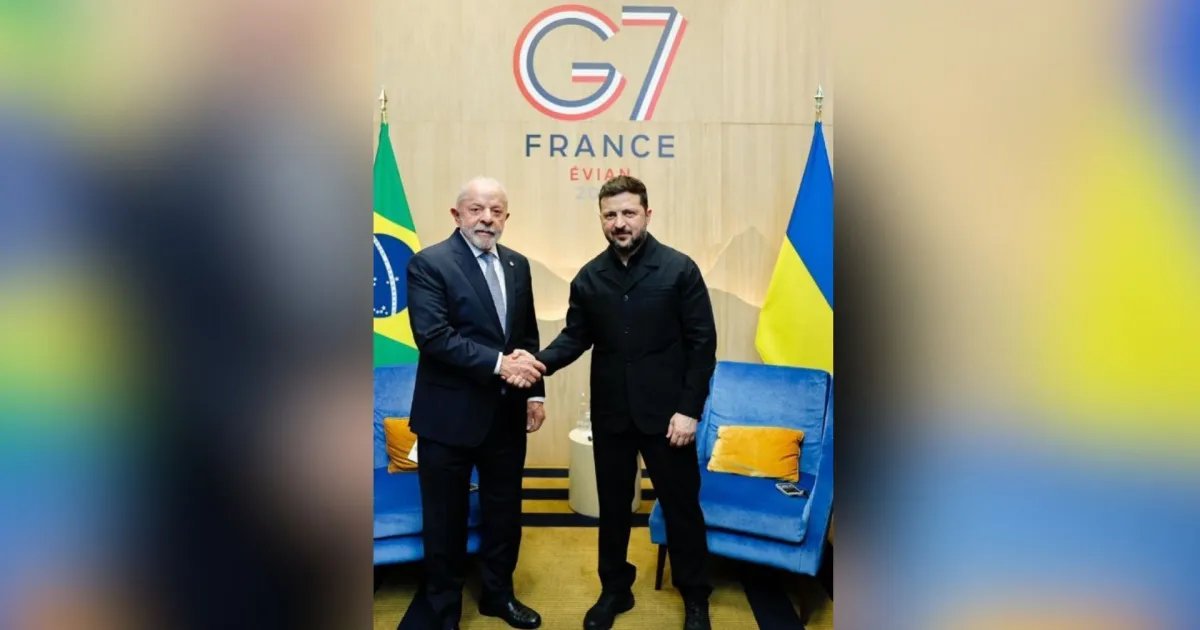 Ucrânia aceita proposta de Lula de ajuda para negociar paz, diz assessor