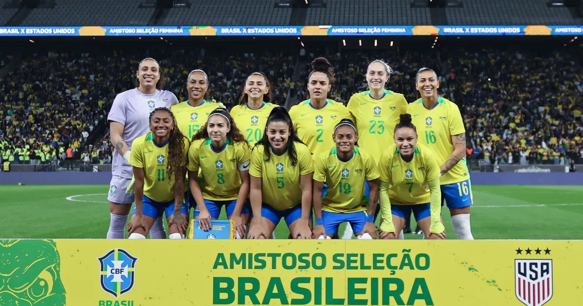 Brasil x Estados Unidos: onde assistir ao jogo da Seleção Feminina