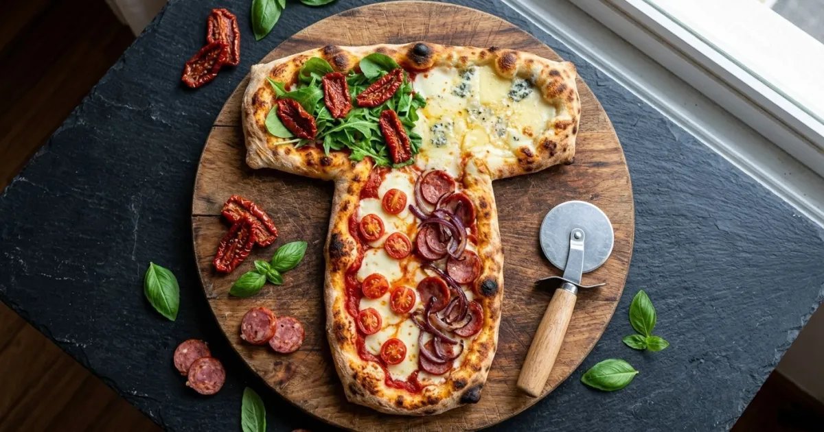 Pizzaria viraliza com cardápio divertido e irreverente: todos os sabores e o próprio nome começam com a letra T