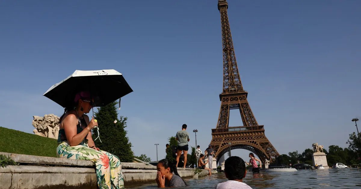 Julho foi mês mais quente já registrado na França, dizem meteorologistas