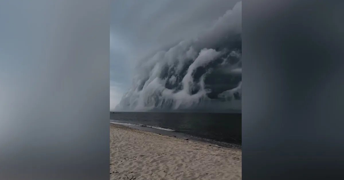 Vídeo mostra “tempestade de nuvem” em formação nos EUA