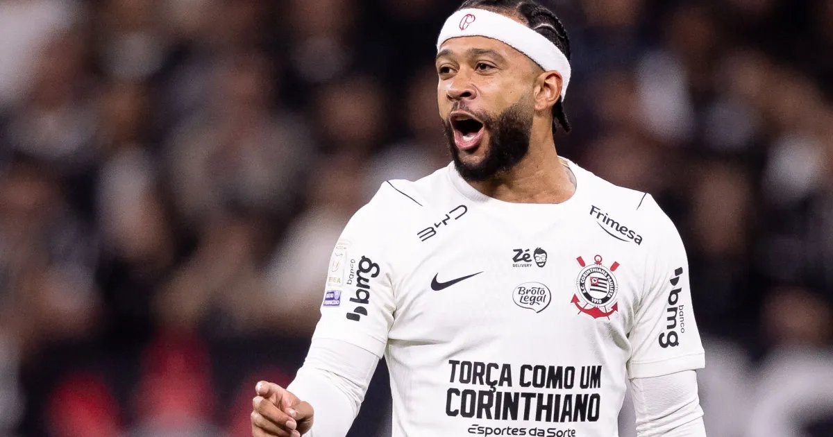 Corinthians autoriza Memphis a treinar no CT após aval do CORI
