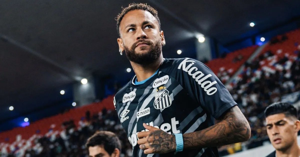 Santos: Neymar deve ser titular contra o Macará pela Copa Sul-Americana