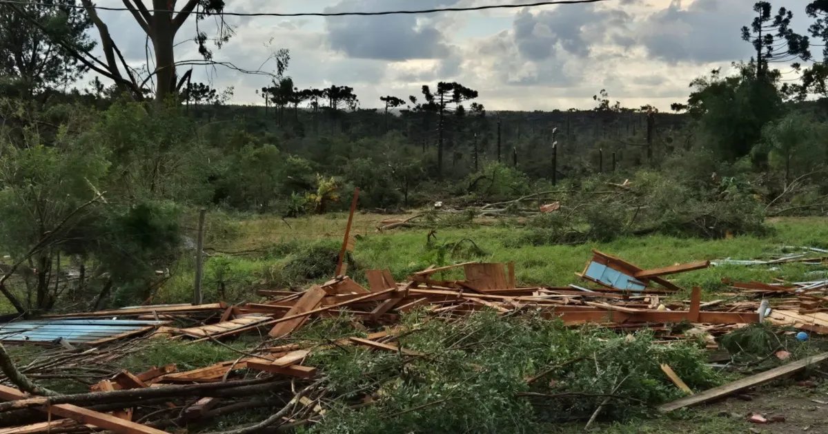 Sistema FAEP cobra medidas emergenciais após tornados no Paraná