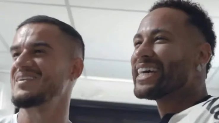 Neymar fura anúncio do Santos e revela Philippe Coutinho como novo reforço