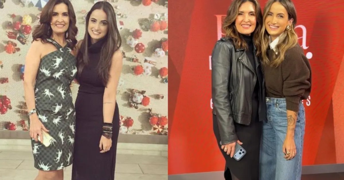 Mari Palma e Fátima Bernardes se reencontram na TV após 8 anos