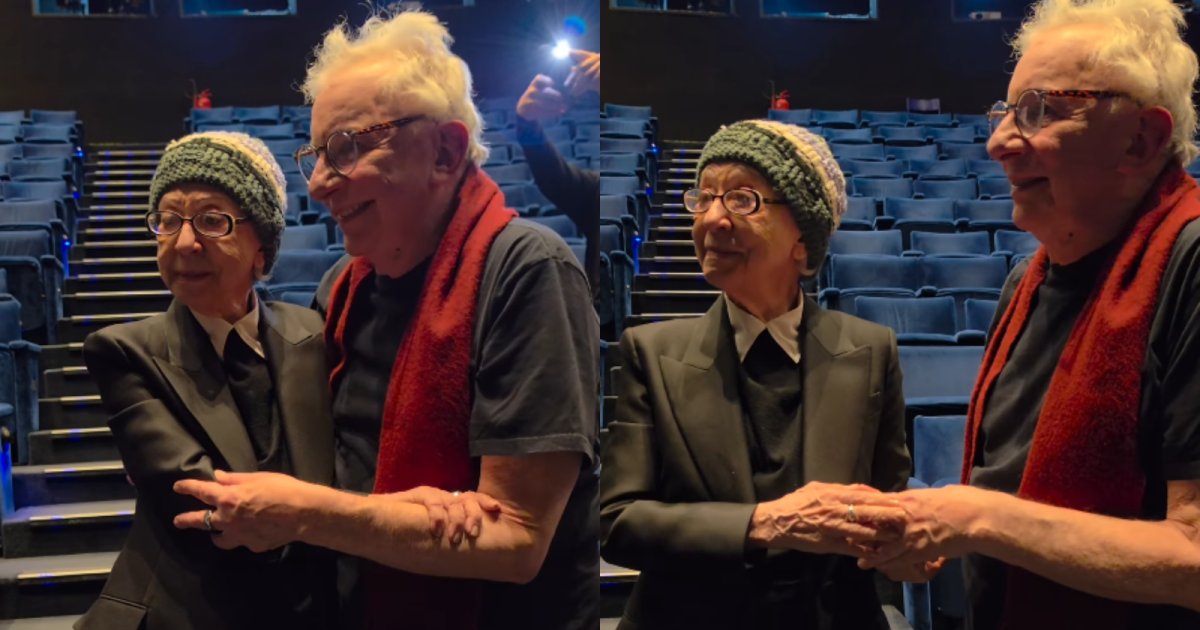 Fernanda Montenegro se comove ao encontrar Marco Nanini: “Você é um santo”