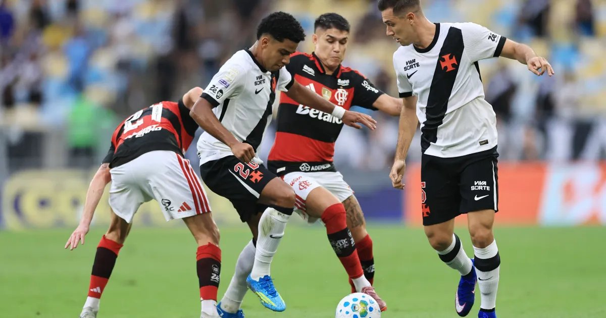 Vasco x Flamengo: Clássico terá torcida dividida 50/50
