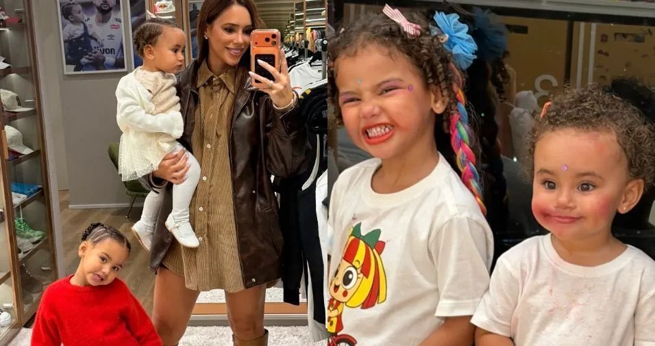 Bruna Biancardi mostra bagunça das filhas após ficarem sozinhas com Neymar