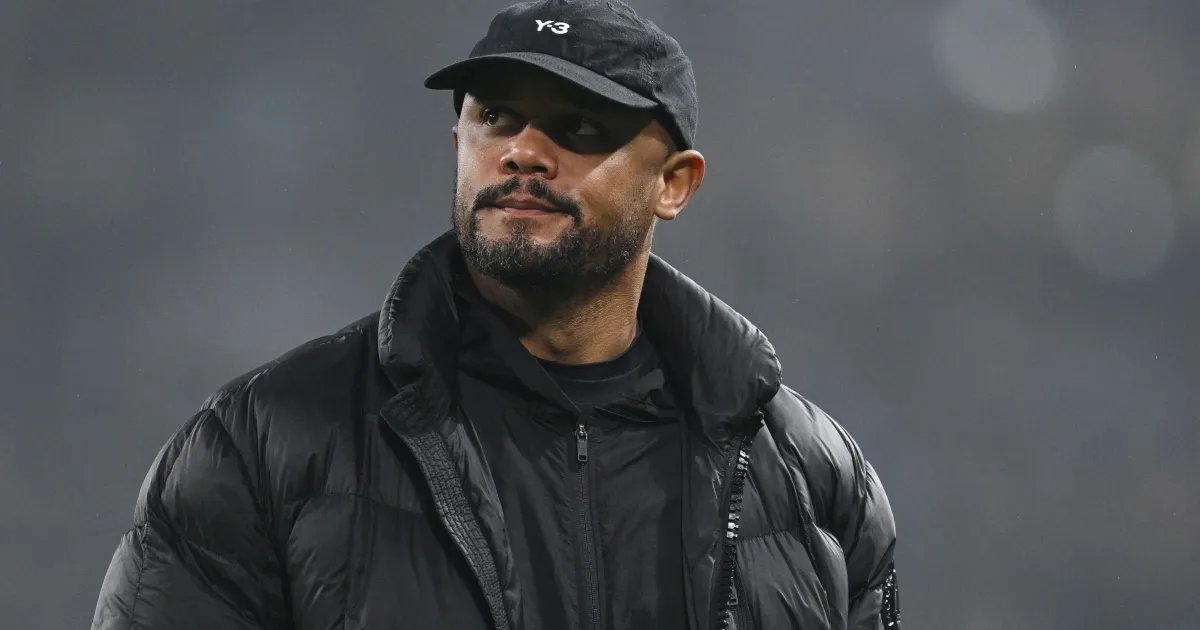 Técnico do Bayern, Kompany é hospitalizado após desmaiar em treino