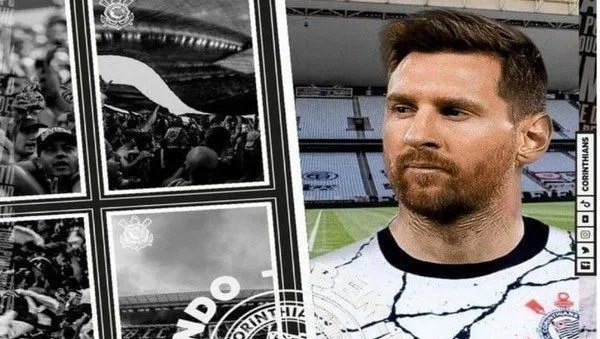 Site do Corinthians é hackeado e “anuncia” Messi para 2027